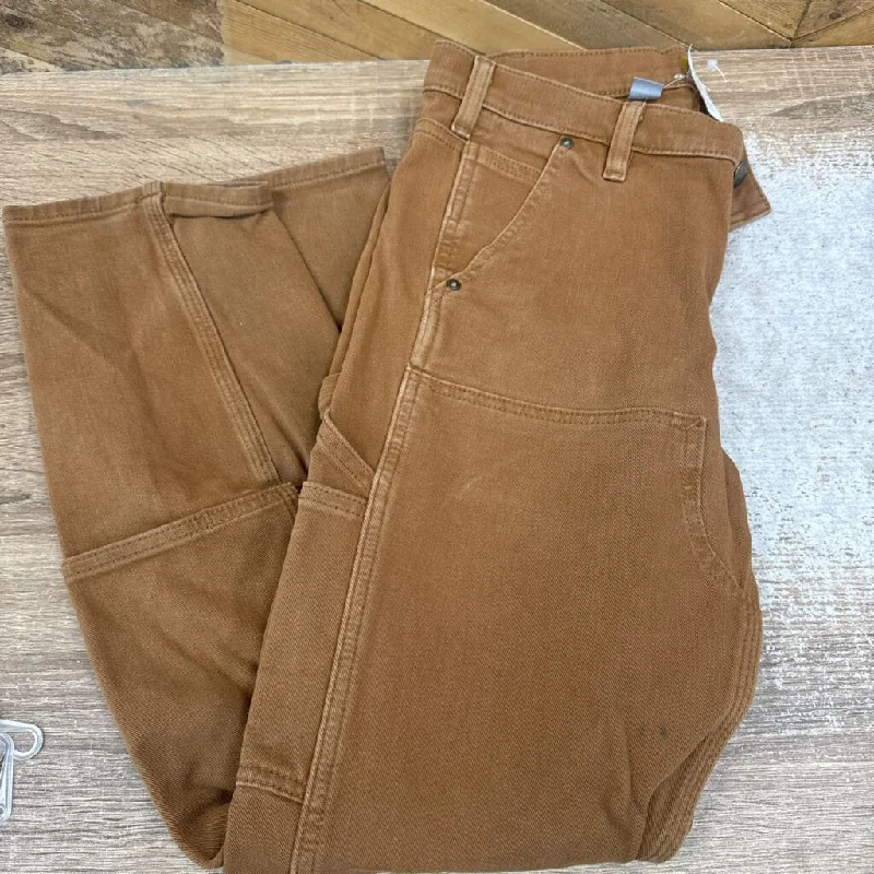 Carhartt - Women's Straight Fit Pants - MSRP $110: Tan-women-8