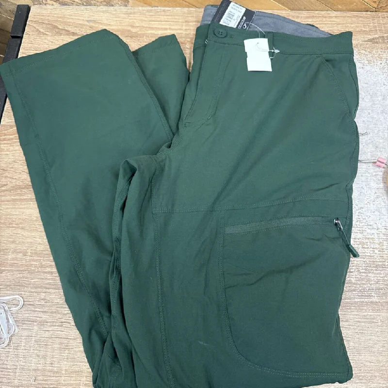 Eddie Bauer - Women's Flexion Fleece-Lined 2.0 Pants - MSRP $120: Green-women-12