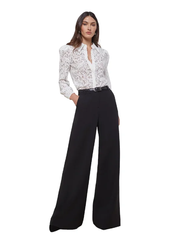 Pilar Wide-Leg Pant - Black