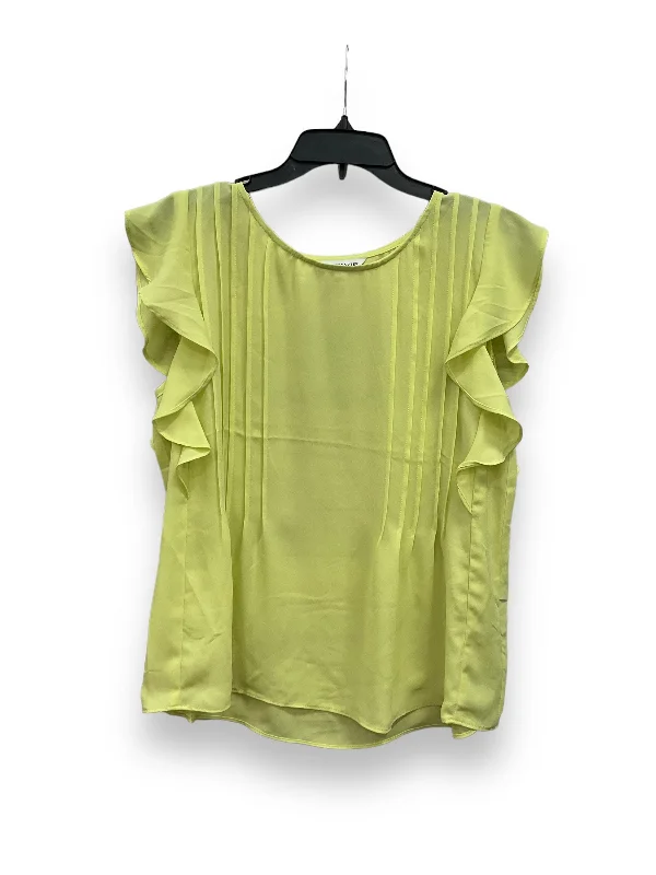 Green Blouse Sleeveless Counterparts, Size S