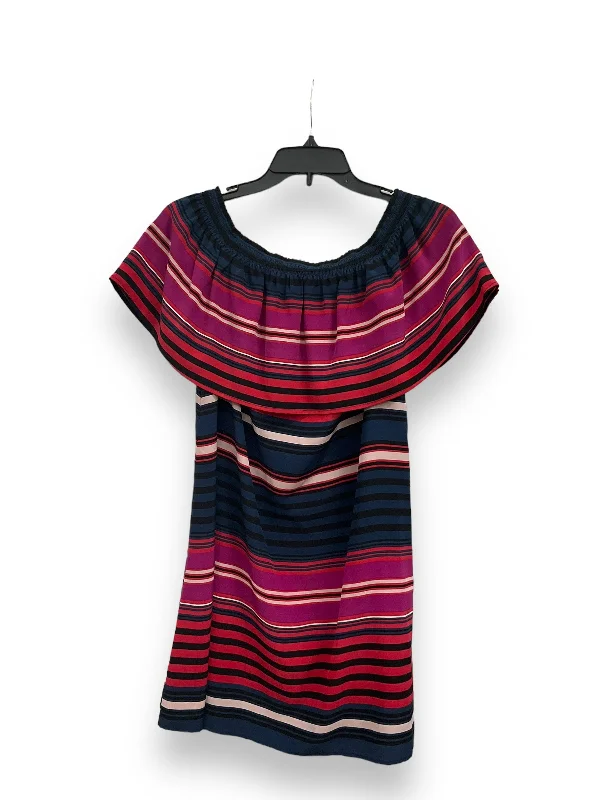 Striped Pattern Tunic Short Sleeve Joie, Size S