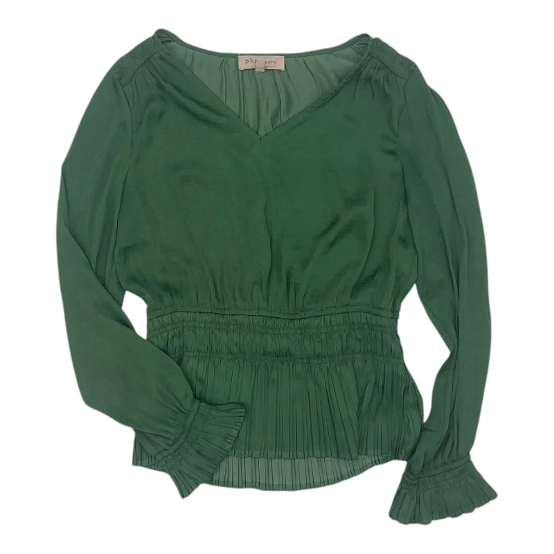 Top Ls By Philosophy In Green, Size:S