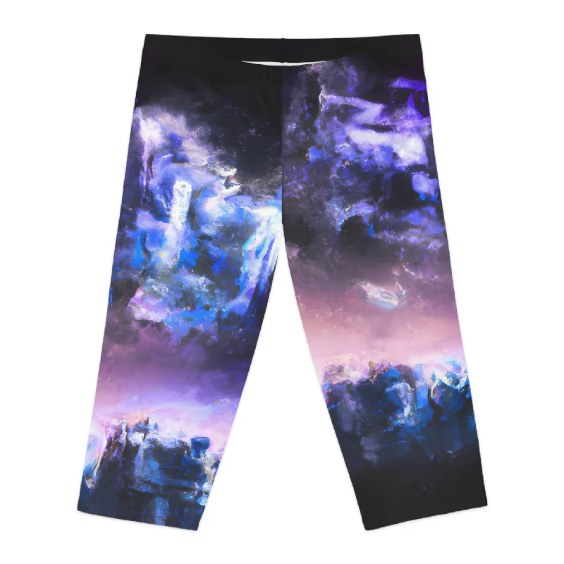 Women's Capri Leggings (AOP)